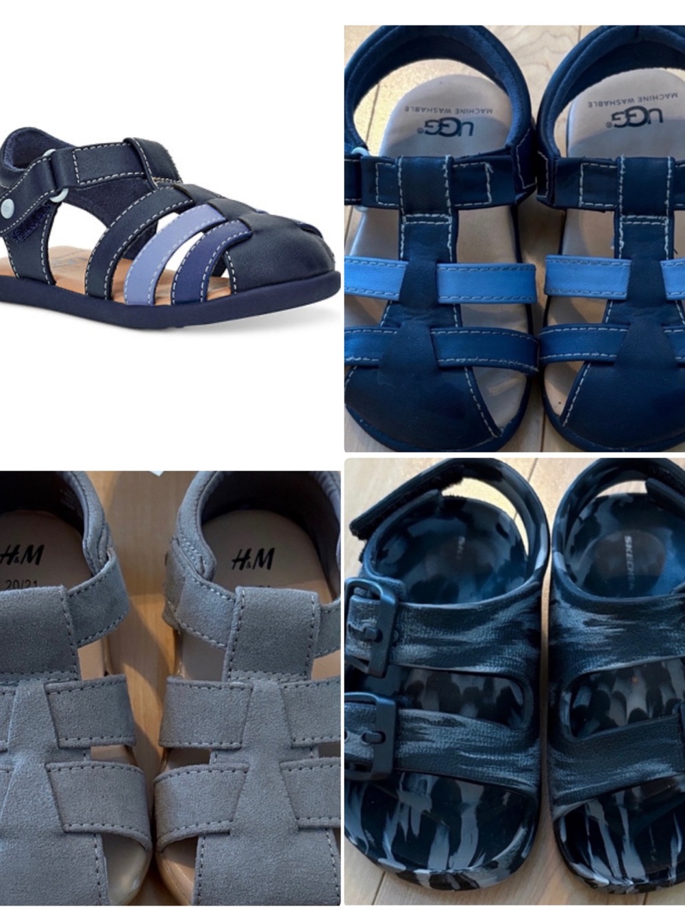 Baby/Toddler Bundle - UGG Kolding, Skechers Foamies, H&M Fisherman
